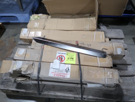 pallet of rotisserie spits