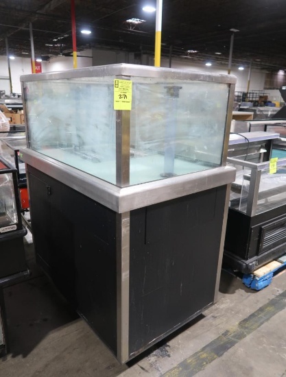 lobster merchandising tank