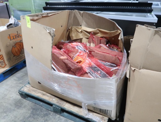 crate of mixed hardwood fire wood