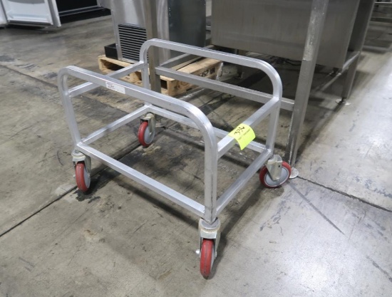 aluminum meat tub cart