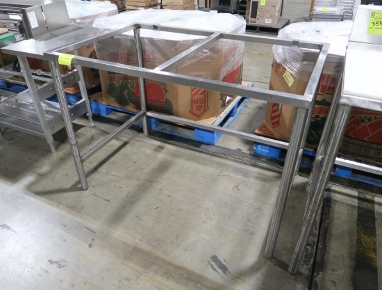 stainless table frame