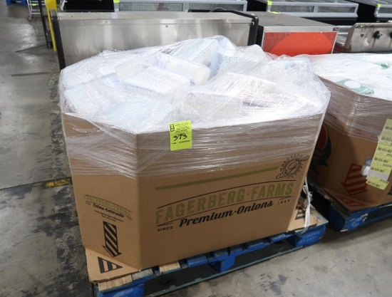 crate of assorted disposable diapers