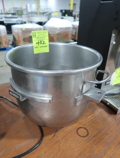 stainless mixing bowl
