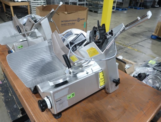 Bizerba deli slicer, automatic, w/ sharpener
