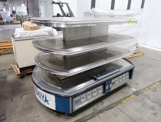Southern Case Arts 3-tier hot food merchandiser