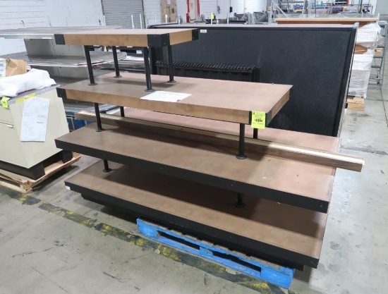 tiered merchandising display