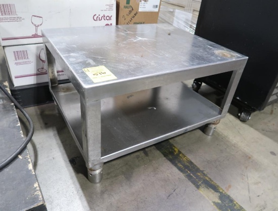 stainless equipment stand