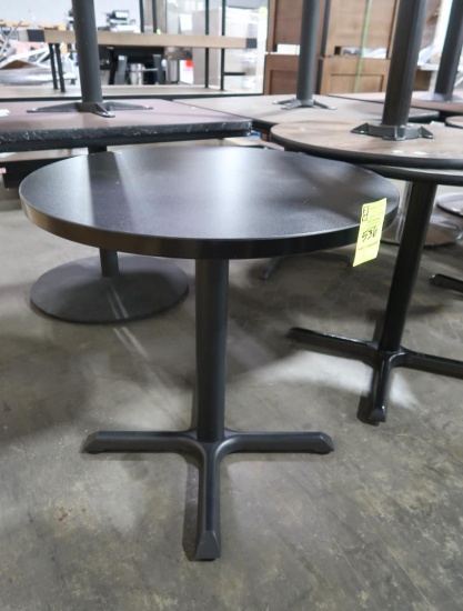 round cafe table