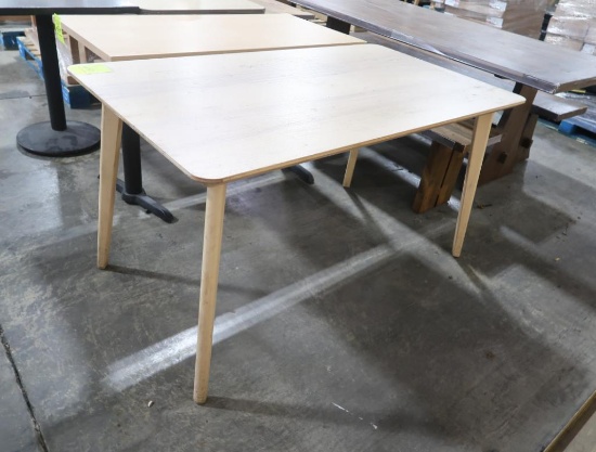 wooden table