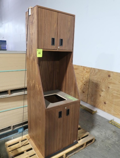 wooden cabinet, new