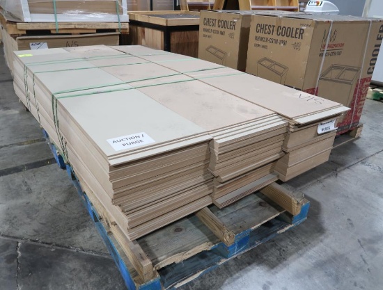 quantity of hardboard