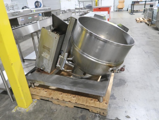 Groen 60 gal tilt kettle, needs work