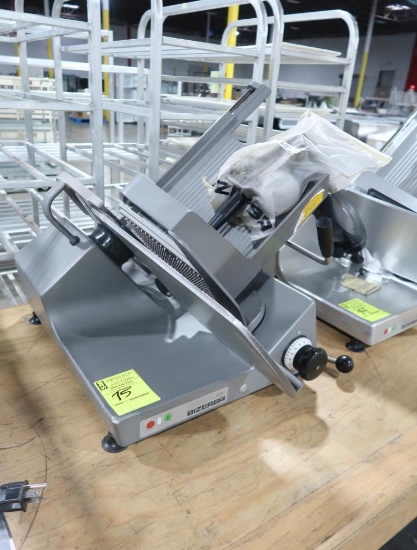 Bizerba deli slicer, w/ sharpener