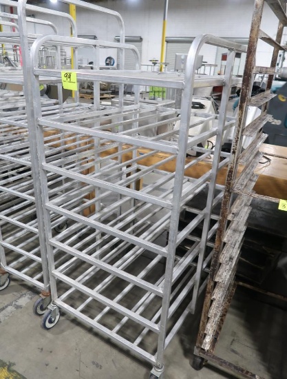 aluminum tub/tray racks
