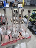 stanchion barriers w/ retractable belts
