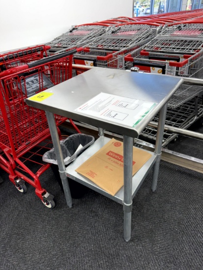 STAINLESS STEEL TABLE