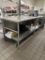 96IN X 30IN STAINLESS STEEL TABLE