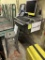 WALL MOUNTED RECEIVING DESK W/ STOOL