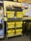 WALL SHELVING SECTION W/ HAZMAT BINS