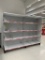 8FT OF MADIX WALL SHELVING