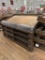 6FT PORTABLE SLANTED DRY PRODUCE TABLE W/ SHELVING BELOW