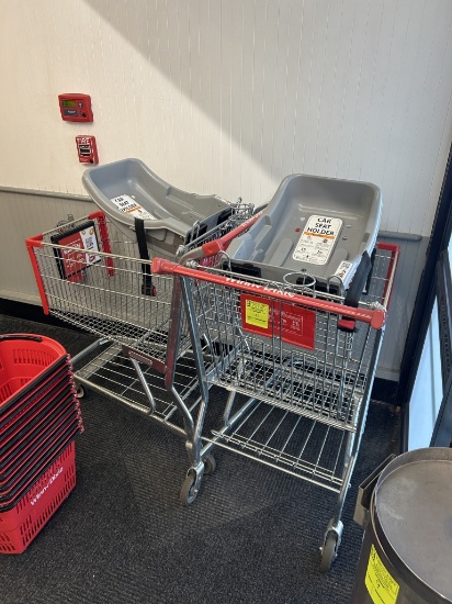 SHOPPING CARTS W/ KIDS' SEATS
