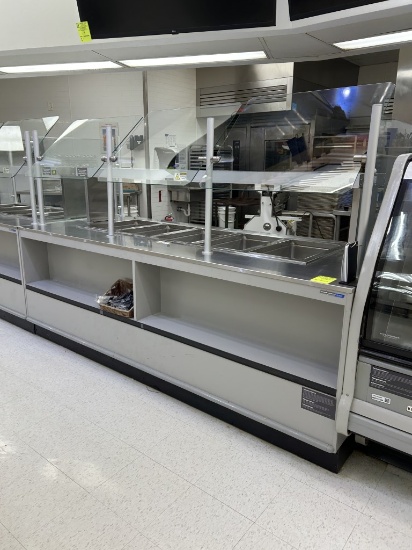 2021 HILL PHOENIX 8FT HOT FOOD BUFFET