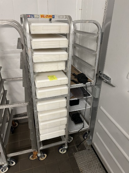 MEAT RACKS W/ CONTENTS