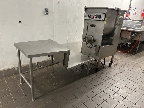 HOBART 4246 MIXER GRINDER W/ TABLE