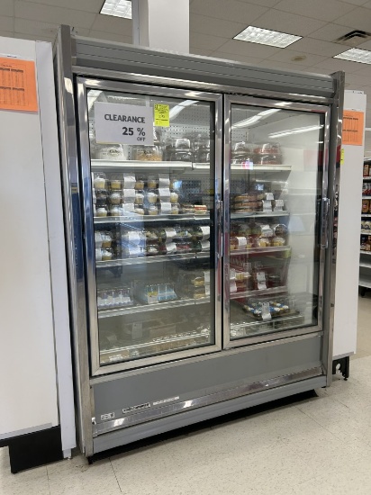 KYSOR WARREN 2 DOOR LOW TEMP CASE
