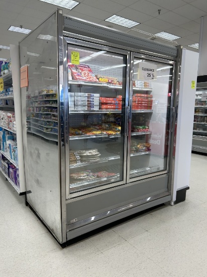 KYSOR WARREN 2 DOOR LOW TEMP CASE