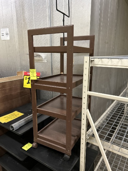 PORTABLE WOODEN MERCHANDISER