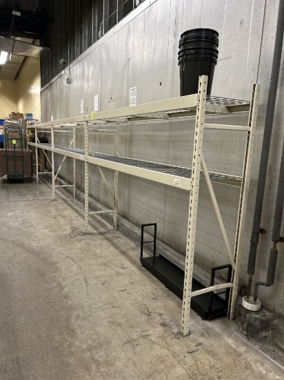 4 SECTIONS OF WIDE SPAN RACKING