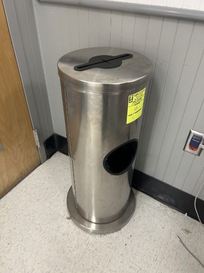 STAINLESS SANITIZING WIPE STATION