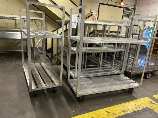 5FT X 20IN ALUMINUM COOLER CARTS