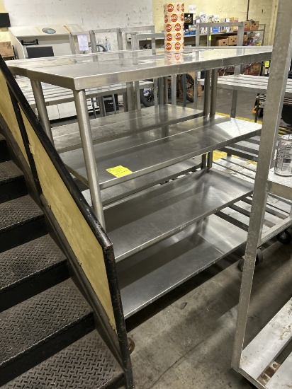 48IN X 18IN STAINLESS STEEL RACKS