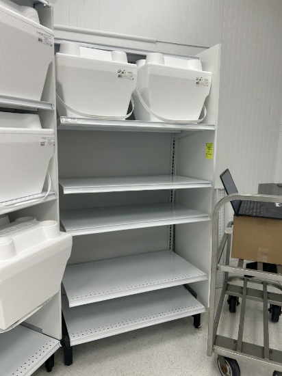 3FT OF MADIX WALL SHELVING