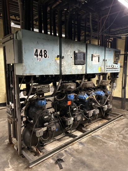 KYSOR WARREN 4 PUMP COMPRESSOR RACK
