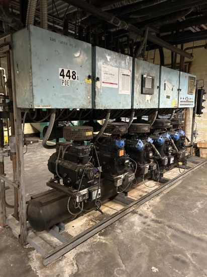 KYSOR WARREN 5 PUMP COMPRESSOR RACK