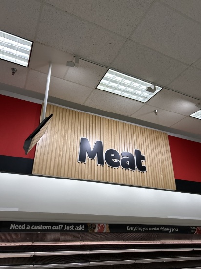 MEAT SIGN