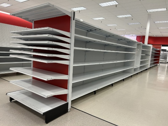 52FT OF MADIX GONDOLA SHELVING