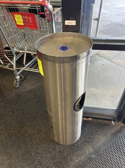 STAINLESS SANITIZING WIPE STATION