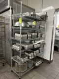 4FT METRO RACK ON CASTERS