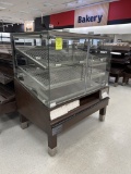 TWO DOOR DRY PASTRY DISPLAY CASE