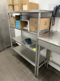 48IN X 18IN STAINLESS STEEL RACK