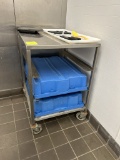 24IN WIDE STAINLESS TUB CART