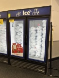 TRUE TWO DOOR ICE MERCHANDISER