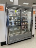 KYSOR WARREN 2 DOOR LOW TEMP CASE