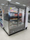 KYSOR WARREN 2 DOOR LOW TEMP CASE