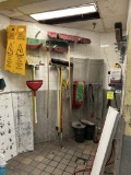 CONTENTS OF JANITORIAL AREA